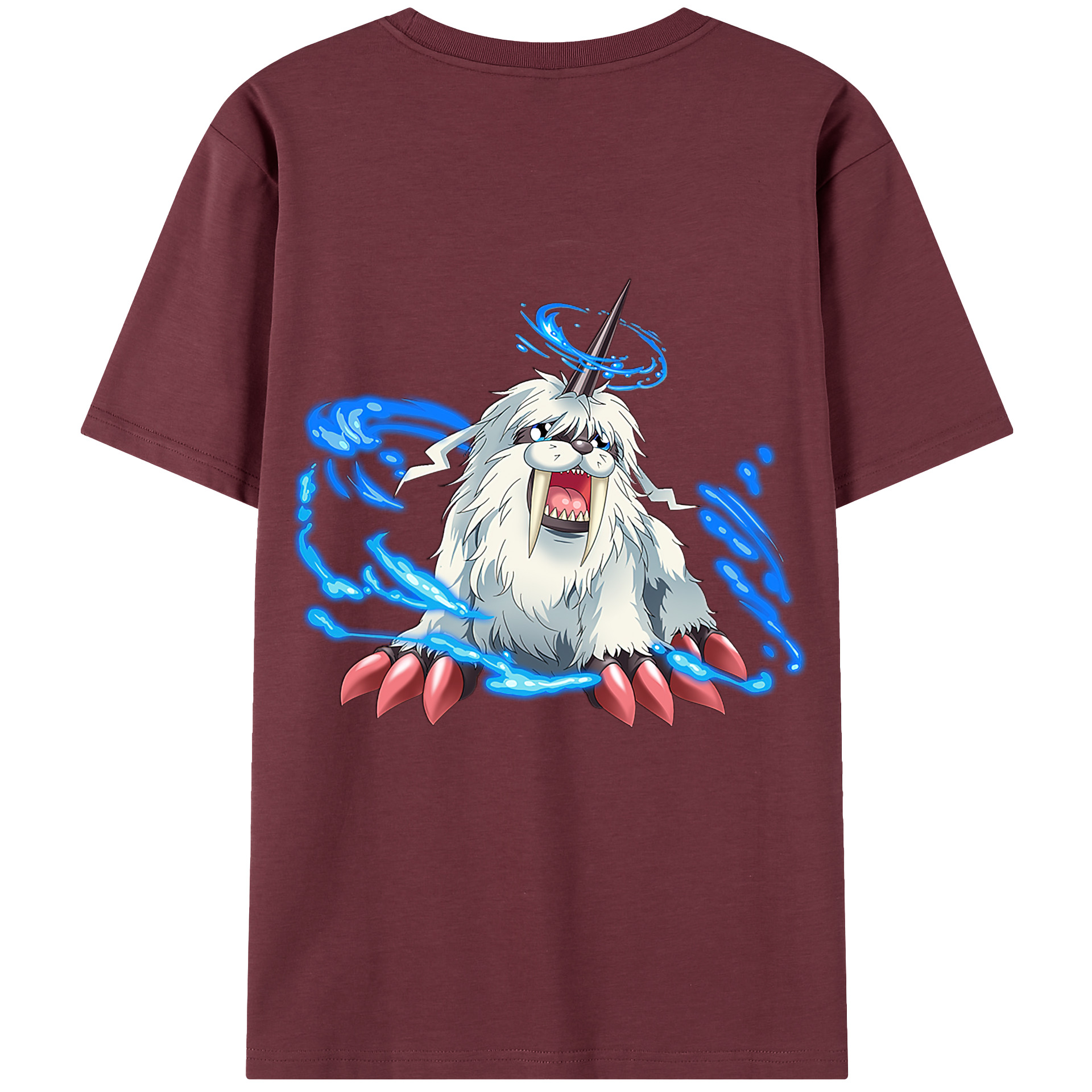 （画像用） Digimon デジタルモンスター/デジモン 綿100％半袖Tシャツ（背面プリント）
